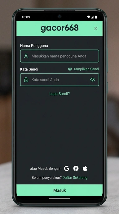 Masuk Akun Gacor668 untuk Pengguna Android